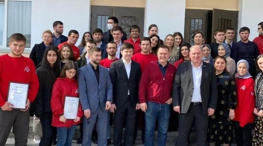 Награждение благодарственным письмом от «Молодежки ОНФ».